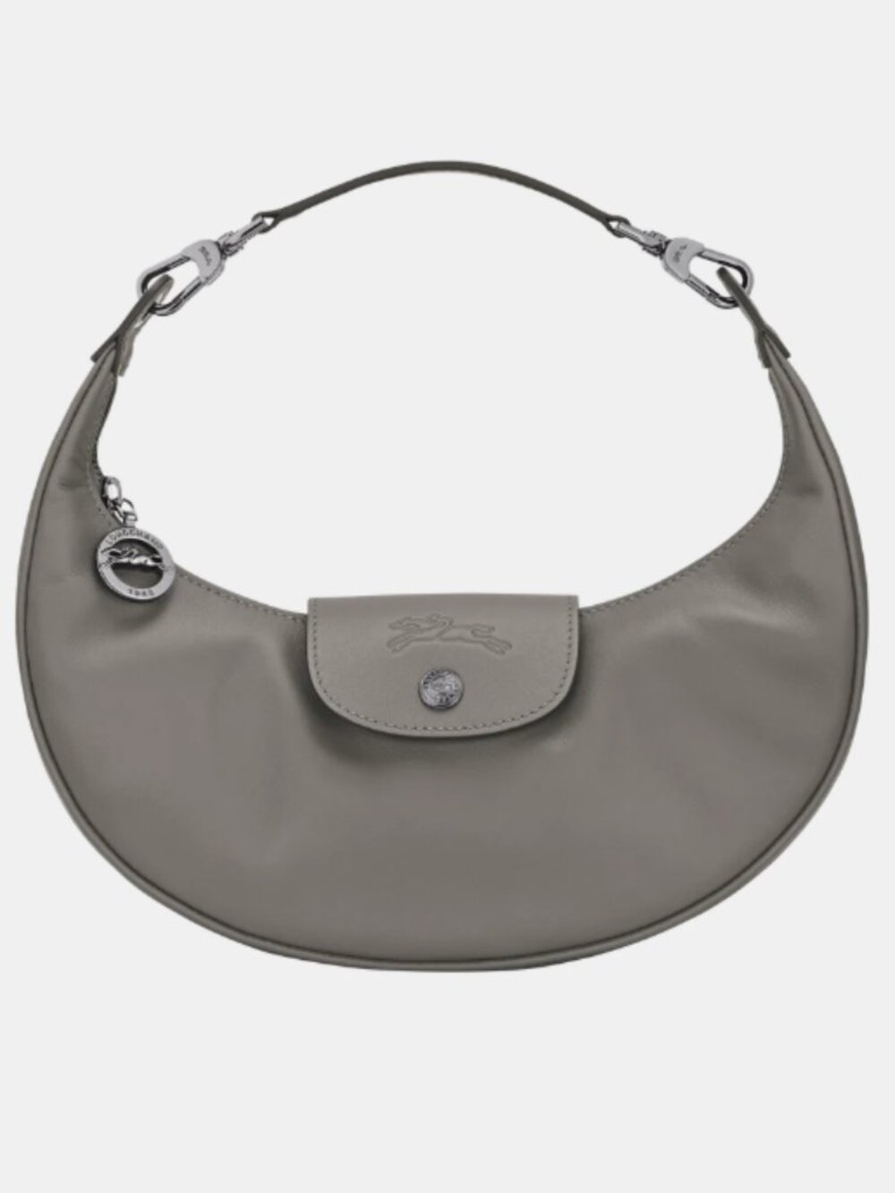Longchamp Le Pliage Xtra Round S Leather  Handbag - Made in France